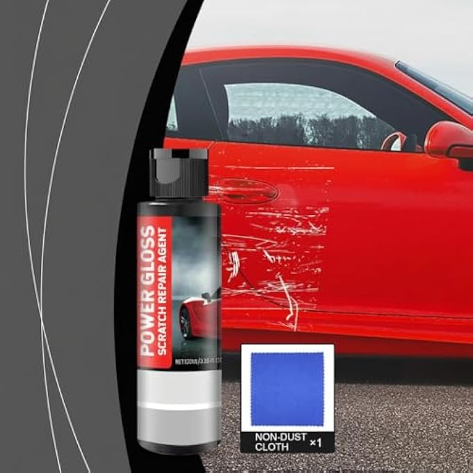 KASTWAVE CAR SCRATCH REMOVER, CAR PAINT SCRATCH REPAIR WITH WIPES, EFFECTIVELY CONCEALS SCRATCHES, PRECISION SCRATCH-FILLING, UNIVERSAL - Image 3
